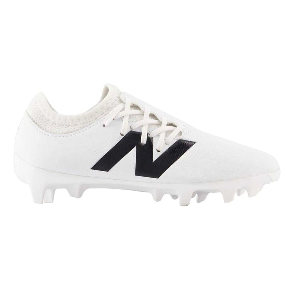 New Balance Childrens/Kids Furon V7+ Dispatch Firm Ground Football Boots / White